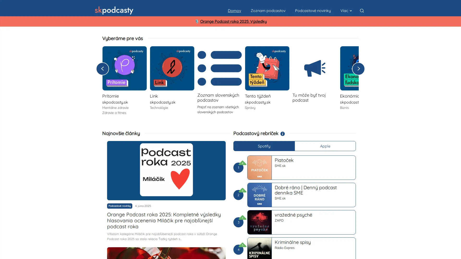 Slovakia's Podcast Hub